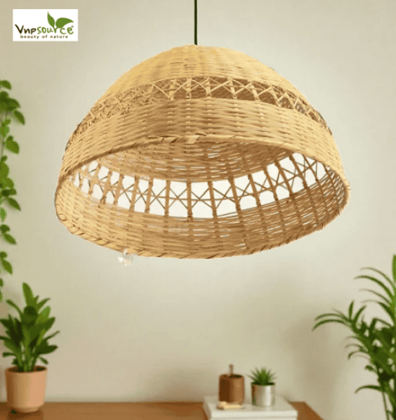 Bamboo Rattan Lampshade Made in Vietnam