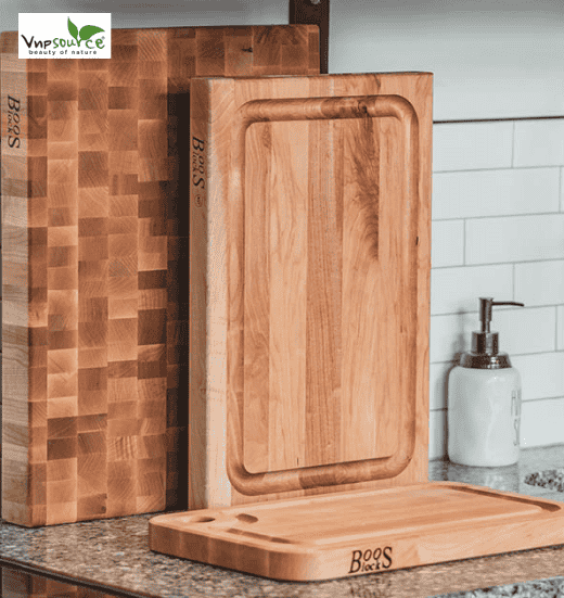 End Grain vs Edge Grain Cutting Boards Made In Vietnam