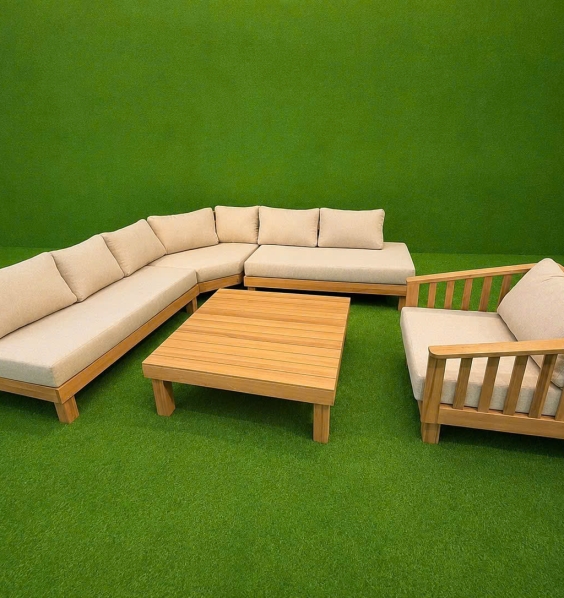 Modern Outdoor Sectional Sofa Set