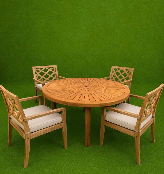 Outdoor Round Dining Set